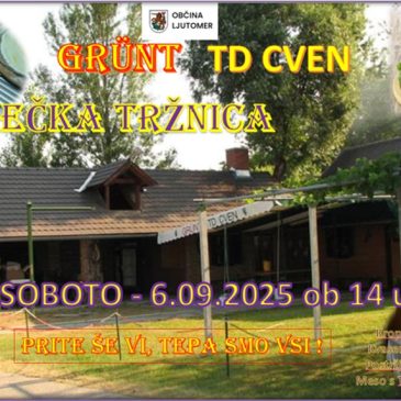 Kmečka tržnica 6. sptember